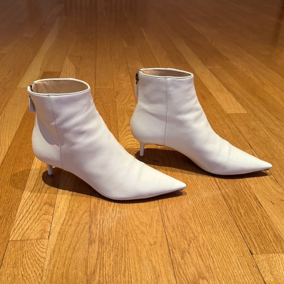 ALEXANDRE BIRMAN - Leather Kittie Ankle Boots - Picture 2 of 15